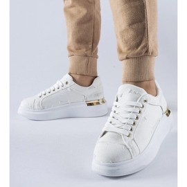 D/GMR Weiße Sneakers auf der Osson-Plattform