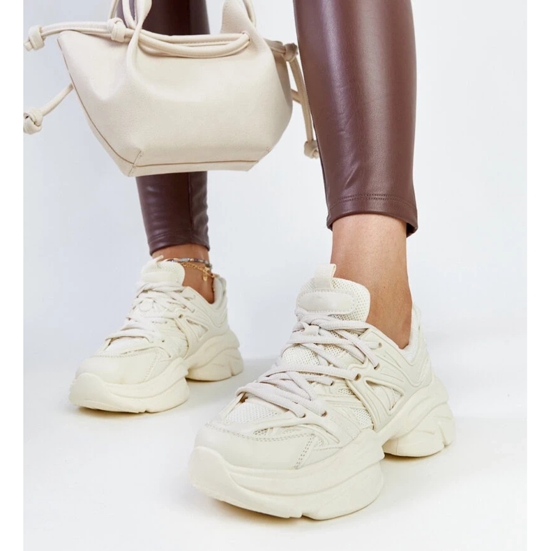 D/GMR Hellbeige Sport-Sneaker von Feaven