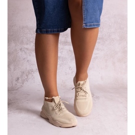 D/CEO Beige Stoff-Sneaker von Madi