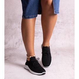 D/CEO Schwarze Muaza-Sportsneaker