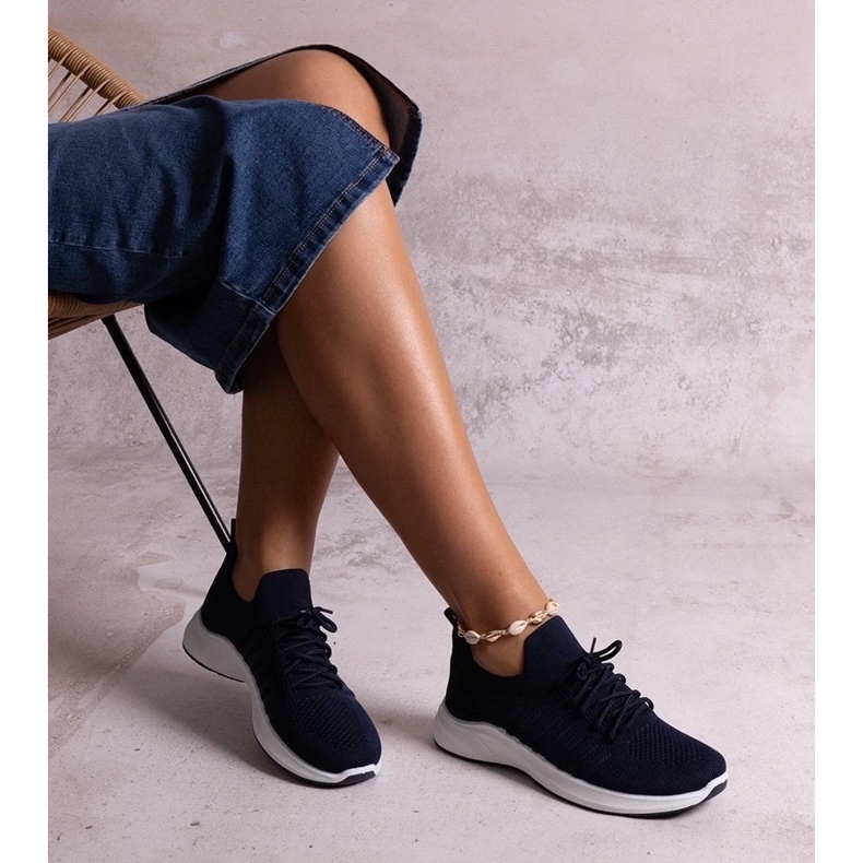 D/CEO Marineblaue Sport-Sneaker von Muaza