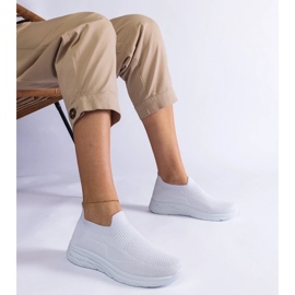 D/CEO Weiße Slip-on-Sportsneaker von Aquilina