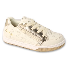 Kindersportbefado 514Y016 Beige Gold Metalic