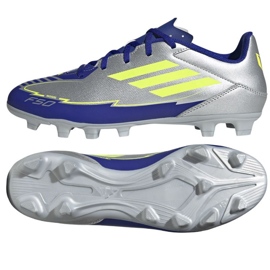 Adidas f50 Club FG/Mg IH0916 Silberblau Schuhe