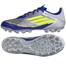 Adidas F50 League Messi 2G/3G AG JR8057 Silberblau Schuhe