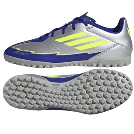 Adidas f50 messi Club TF IH0917 Silberschuhe