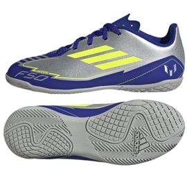 Adidas f50 Club messi in IH0922 Silberschuhe silber-