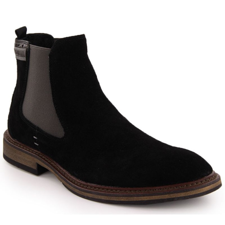 Big Star Int2047 Herren -Jodhpur -Stiefel schwarz