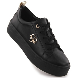 Schuhe auf der Filippo Paw586b schwarze Plattform