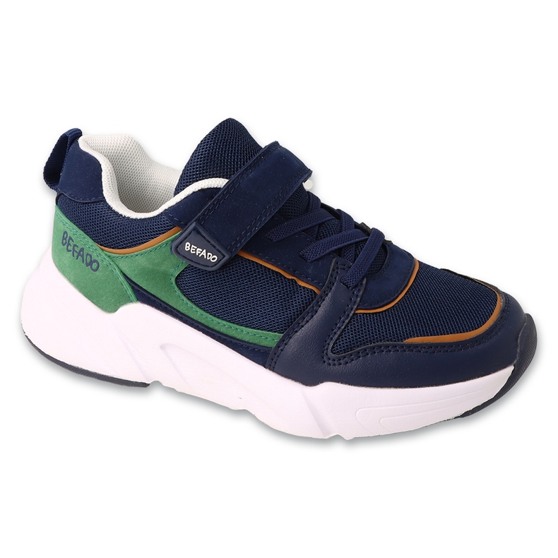 Befado Navy Blue Kinder Sportschuhe 516x365 blau