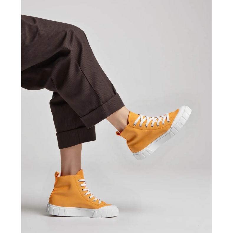 Damen Arvel Orange Sneakers