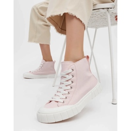 Damen Arvel Pink Sneakers rosa