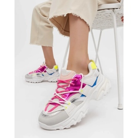 Frauen -Sneaker Zelora Rose rot mehrfarbig