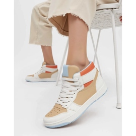 Frauen -Sneaker Veltor White/Khaki