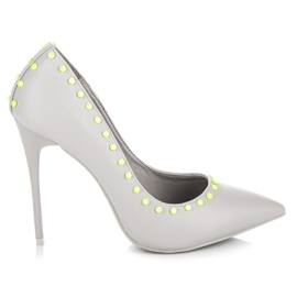 Vices New Collection Graue High Heels