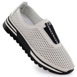 S.Barski Offene Schuhe S. Barski LR51-672 Beige