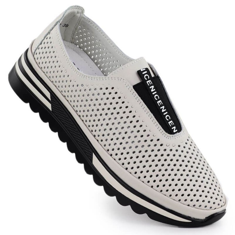 S.Barski Offene Schuhe S. Barski LR51-672 Beige