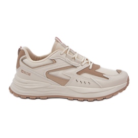 Frauen Sportschuhe Big Star NN274A096 Hi-Polish Beige System