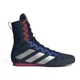 Adidas Box Hog 4 HP6880 Navy Blue Boxing Schuhe blau
