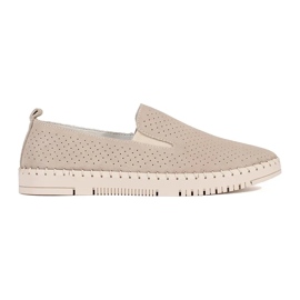 Goodin Leichte beige Ledermut