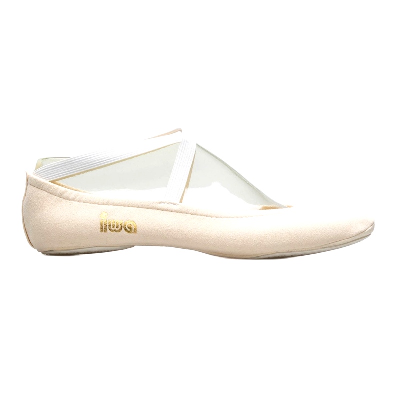 Gymnastik-Ballettschuhe Iwa 302 creme beige