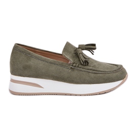 Mokassin grün