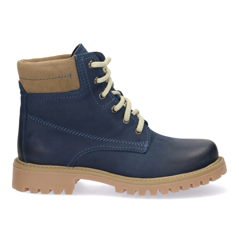 Polbut Damen-Marine-Blue-Frauen-Lederschuhe 5-0739-028