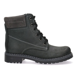 Polbut Pollonus schwarze Frauen-Lederschuhe 5-0739-015