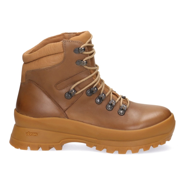 Leder Trekking-Myśliwskie Pollonus Red 6-0126-003 Safari rudy braun