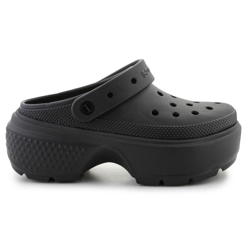 Crocs Stomp Clog 209347-001 Flip-Flops schwarz