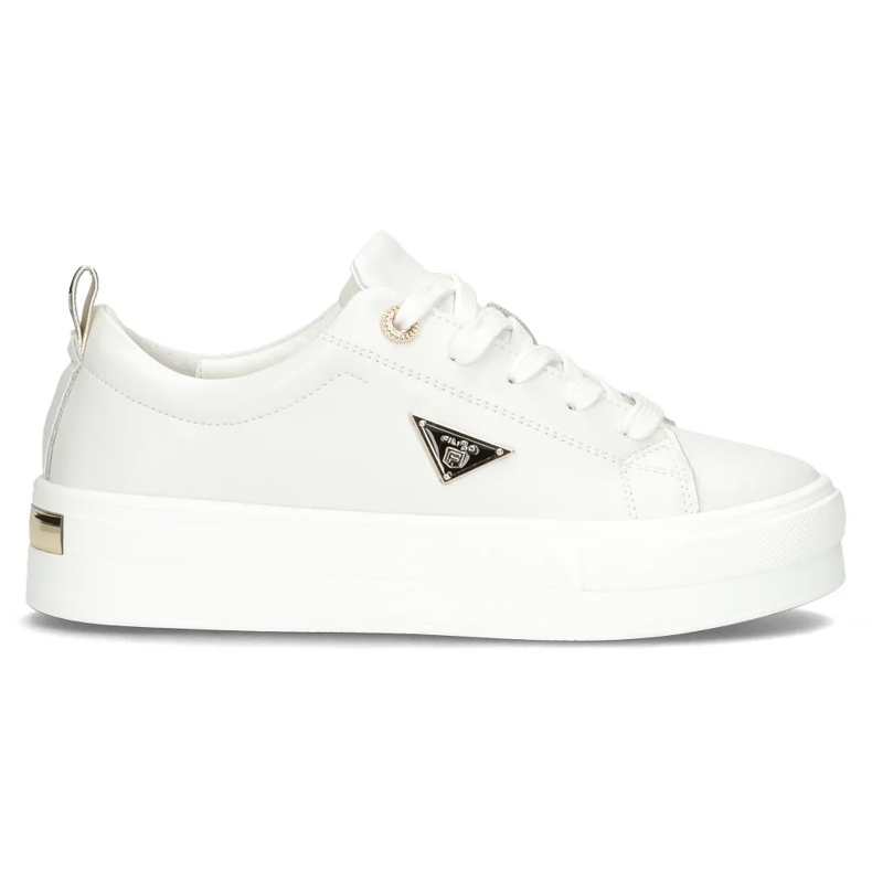Leder -Sneaker Filippo dp3533/25 White weiß