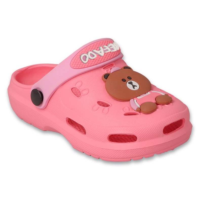 Befado Pink Children's Flip Flops 159p114 Bären rosa