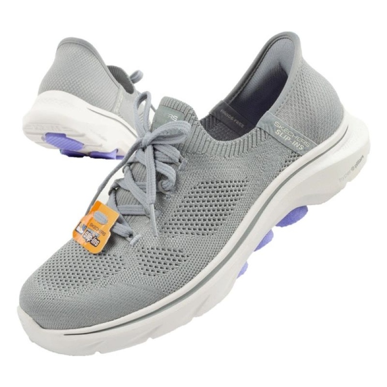 Skechers gehen zu Fuß 7-VIA 125213/Gylv Schuhe grau