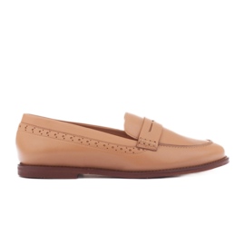 Marco Shoes Prato-Slipper beige