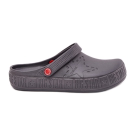 Männer leichte Flip -Flops verstopfen Big Star II175007 Grau