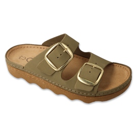 Befado Damen Lederschuppen 179d007 Grün