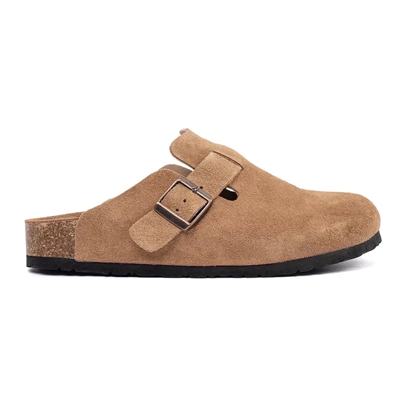 Goodin Braune Lederflip Flops