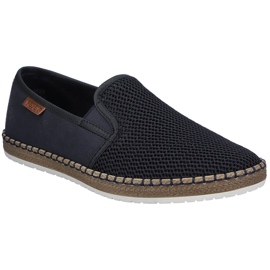 Herrenschuhe ESPADRILLES Navy Blue Rieker B5265-14 eingeführt blau