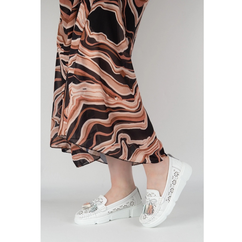 Filippo DP6705/25 Lederlaibers weiß