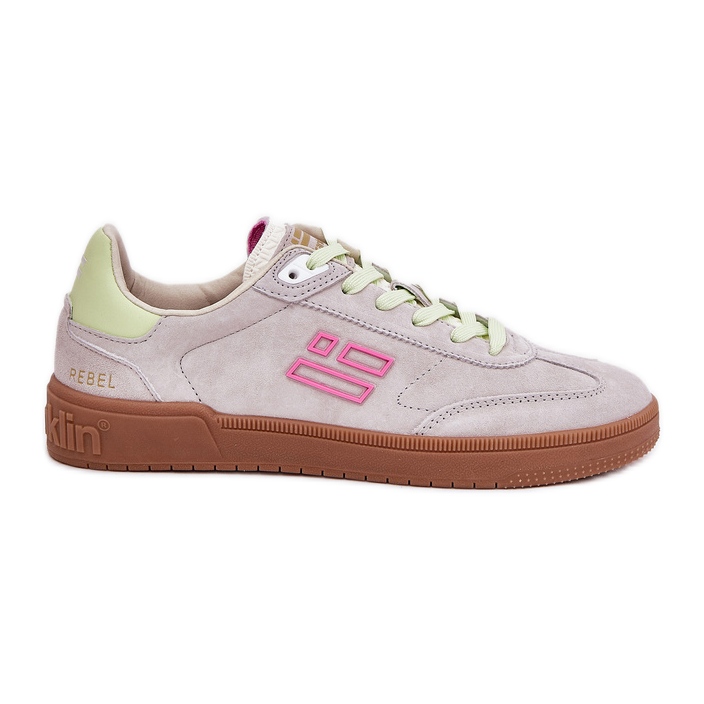 D.Franklin Wildledersportschuhe für Frauen D. Franklin DFSH387005 Truppen Weiß