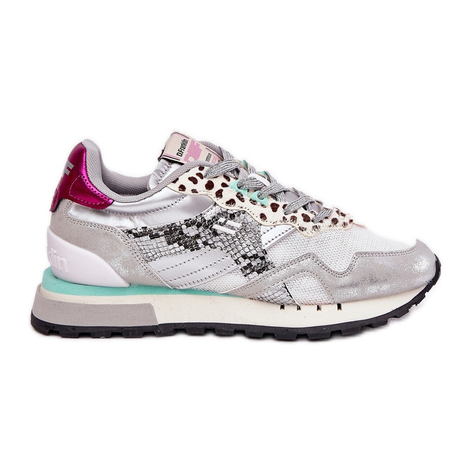 D.Franklin Sneakers Damen Sportschuhe D. Franklin DFSH378006 Silber silber-