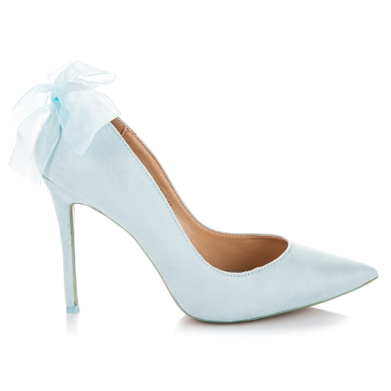 Vices New Collection High Heels mit Schleife blau