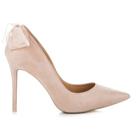 Vices New Collection Absätze mit Schleife rosa