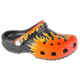 Crocs Classic Flames Clog 210993-0c4 orange