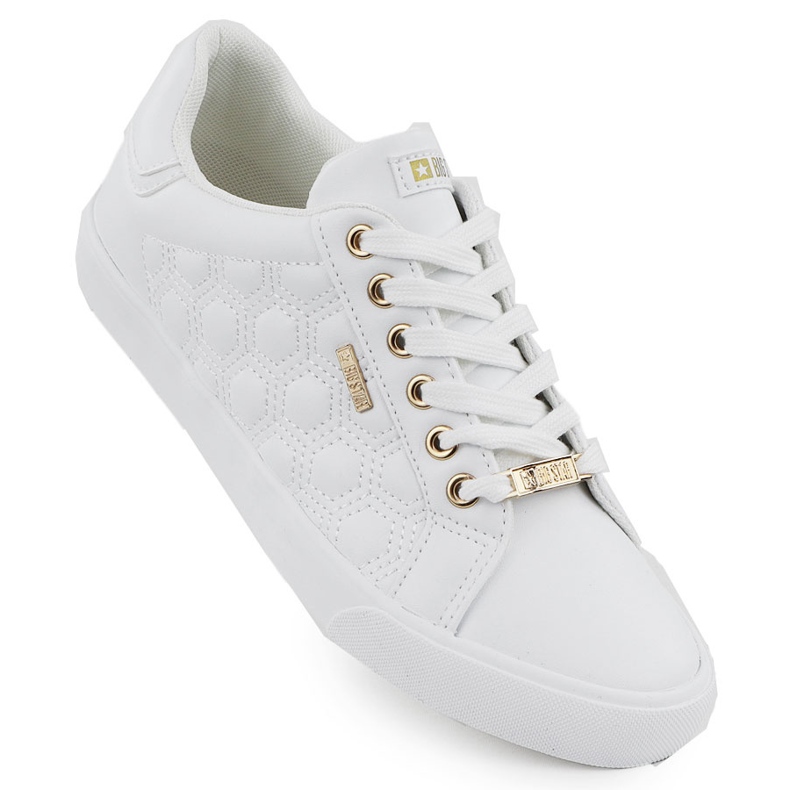 Frauen Sneakers Ecoski White Big Star RR274322 weiß