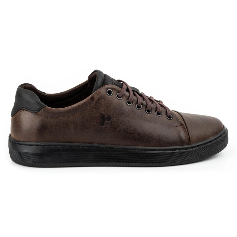 Polbut Herren Lederschuhe 2109 braun