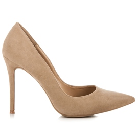 Vices Wildleder-Absätze braun