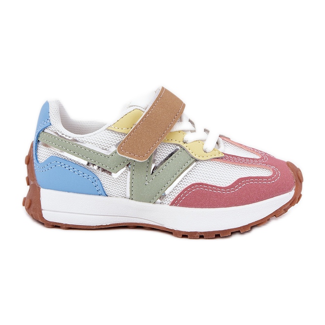 Multikolor -Kinder -Turnschuhe mehrfarbig