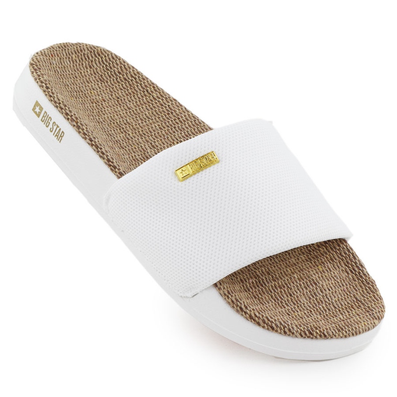 Frauenpool Flip Flops Big Star RR274A103 weiß