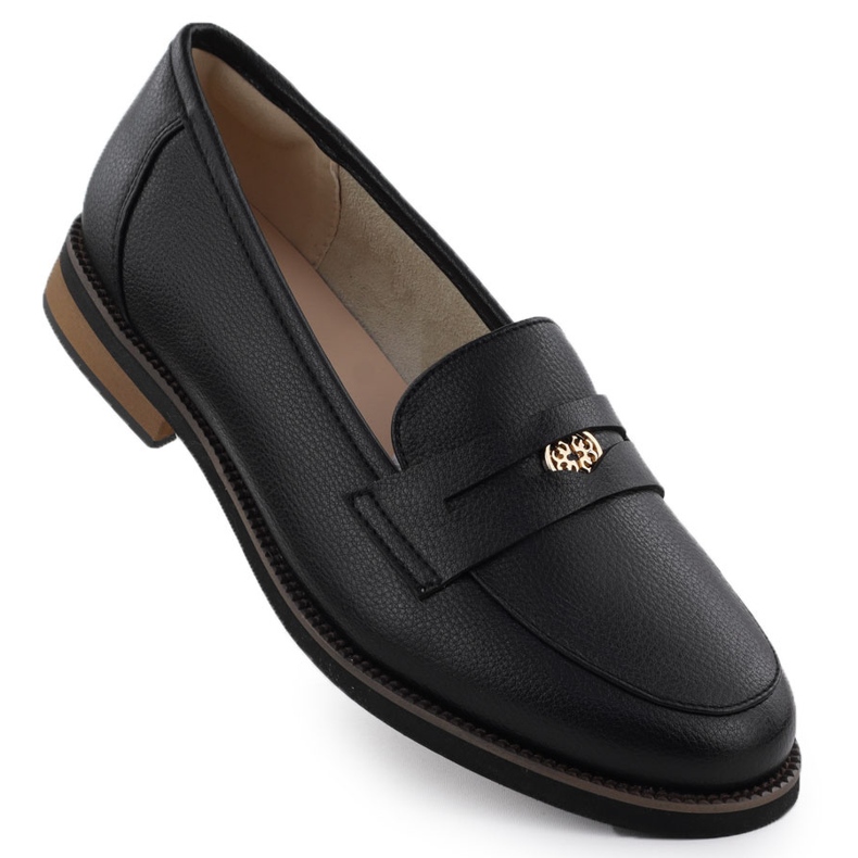 Cambell Frauen Lederschuhe schwarz Camell 00664